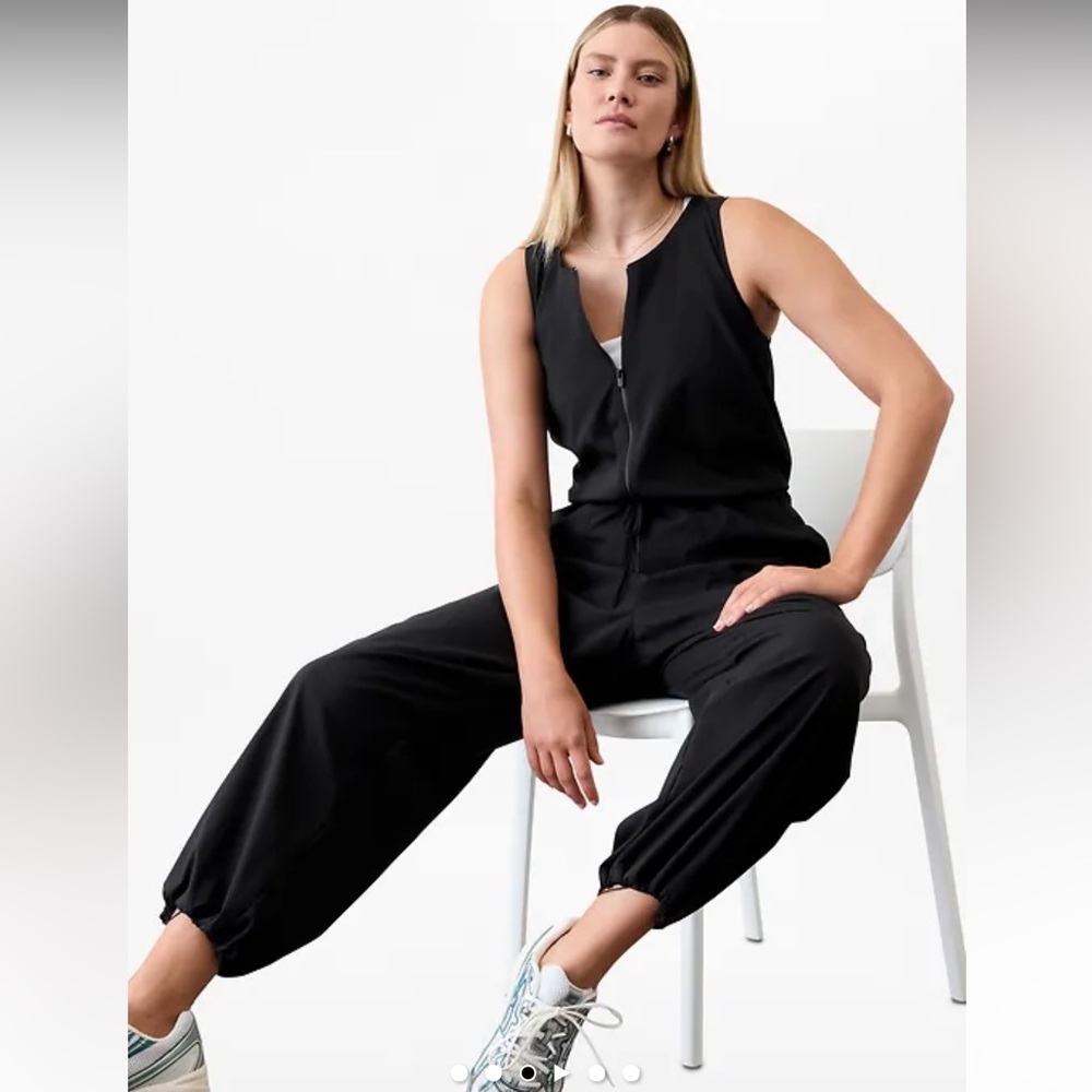 Athleta Flex Jumpsuit- Black